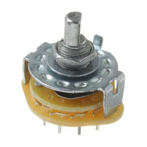 Переключатель галетный SR25-1-1-12 15-KQ в плату