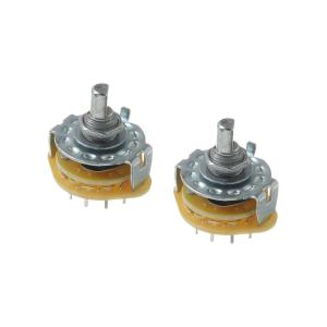 Переключатель галетный SR25-1-1-12 15-KQ (упаковка 2шт) в плату