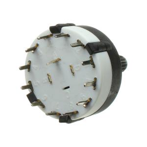 Переключатель галетный SR25-1-10P 3-12 20-KQ пластик