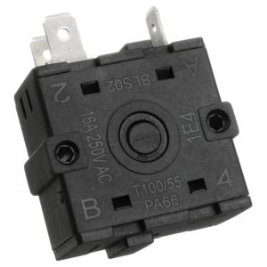 Переключатель поворотный 3 положения PA66 250V 16A для электроплит