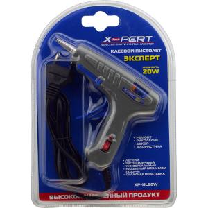 Пистолет клеевой 7мм 20W XP-HL20W, с выключателем