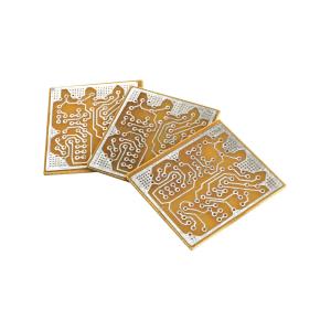 Плата монтажная 1,5х37х42мм, под микросхему DIP18 К174ХА35, 3шт, 1-сторонняя