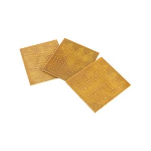 Плата монтажная 1,5х37х42мм, под микросхему DIP18 К174ХА35, 3шт, 1-сторонняя