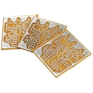 Плата монтажная 1,5х37х42мм, под микросхему DIP18 К174ХА35, 3шт, 1-сторонняя