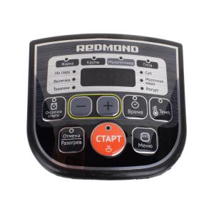 Плата управления и панель для мультиварки для мультиварки Redmond RMC-M223S, в сборе, черная