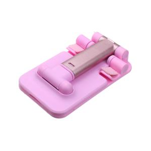 Подставка настольная, держатель для телефона, розовая