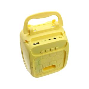 Портативная акустическая система BK-3620 USB/microSD Bluetooth, желтая