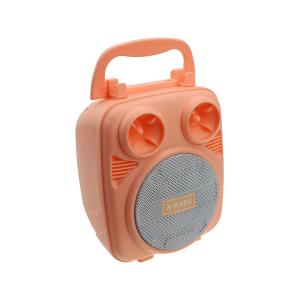 Портативная акустическая система BK-3620 USB/microSD Bluetooth, розовая