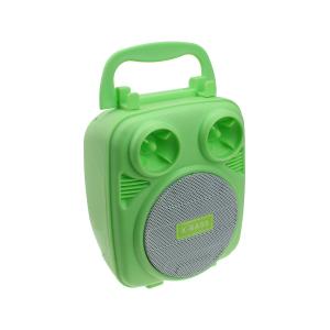 Портативная акустическая система BK-3620 USB/microSD Bluetooth, зеленая