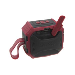 Портативная акустическая система P5 USB/microSD Bluetooth, красная