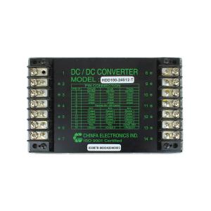 Преобразователь DC-DC 24В в 12В 8.3А 100Вт Chinfa HDD100-24S12-T