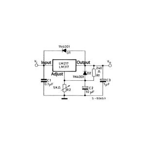 Преобразователь напряжения понижающий DC-DC LM317 (регулируемый 1.2-37В)