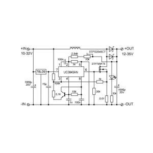 Преобразователь напряжения повышающий DC-DC 150Вт Тип 2