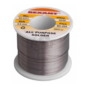 Припой 0.6мм 250гр с каниф
