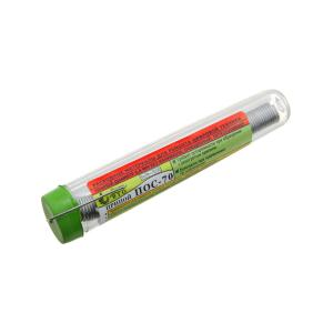 Припой ручка без канифоли 0,8мм 10гр ПОС70 