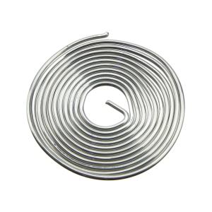 Припой спираль 1,5мм 1 метр без канифоли ПОС-61