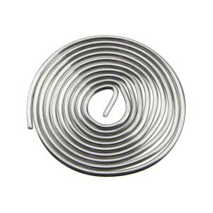 Припой спираль 2мм 1 метр с канифолью ПОС-40