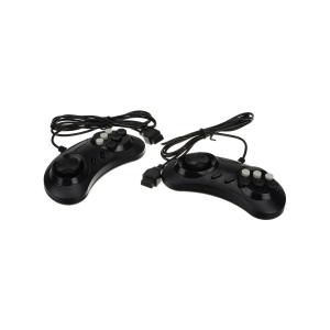 Приставка игровая черно-белая 8 бит, 300 встроенных игр 