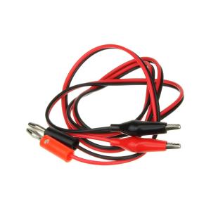 Провода измерительные крокодил/банан для мультиметра CAT III 1000V/CAT IV 600V тип 2