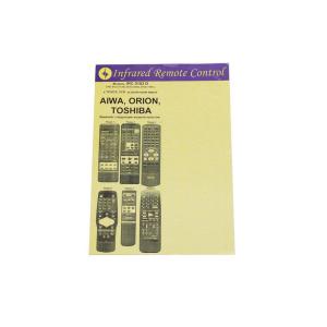 Пульт к IRC0102D Aiwa. Orion. Toshiba VCR