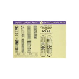 Пульт к IRC11281DD Polar AUX/DVD