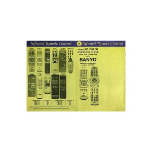 Пульт к IRC1782DD Sanyo DVD/AUX/VCR 8реж