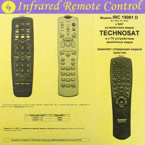 Пульт к IRC19091D Technosat SAT