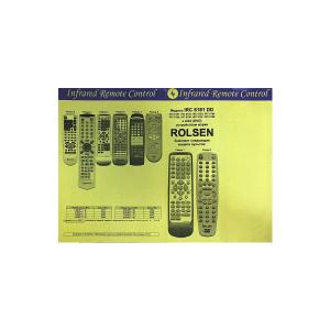 Пульт к IRC6181DD Rolsen AUX/DVD