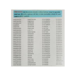 Пульт универсальный к Sharp RM-023G (G1606A)