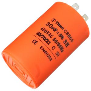 Пусковой конденсатор 30мкф 450В 5%, Titan CBB60-A306J450V045070 