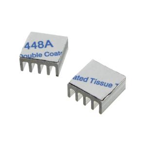 Радиатор ребристый 11*11*5мм 8217-1 (упаковка 2шт) с термолентой