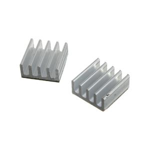 Радиатор ребристый 11*11*5мм 8217-1 (упаковка 2шт) с термолентой