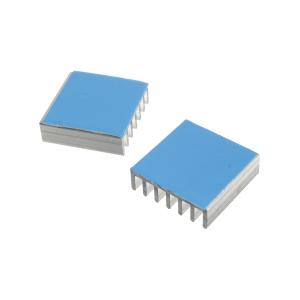 Радиатор ребристый 20*20*6мм 8217-5 (упаковка 2шт) с термолентой