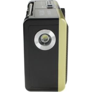 Радио 752URT USB Waxiba аккумулятор, фонарик, gold