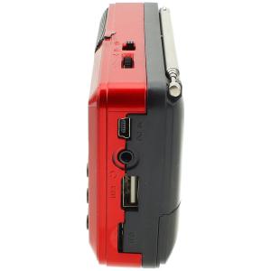 Радио H011UBT JIOC USB/microSD аккумулятор 18650, трещина корпуса