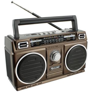 Радио RX-750D Golone, microSD/USB, acc, коричневое