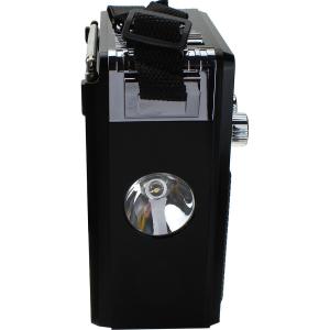 Радио XB-181BT USB/microSD/bluetooch Waxiba, фонарик, черное