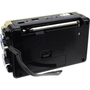 Радио XB-902BT USB/microSD/bluetooch Waxiba ACC, фонарик, gold