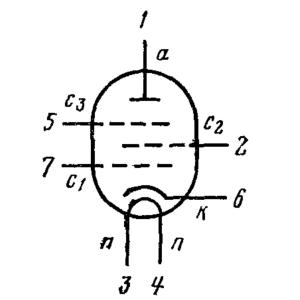 Радиолампа 6Ж5Б-ВР пентод