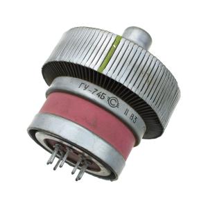 Радиолампа ГУ-74Б тетрод генераторный