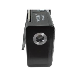 Радиоприемник 752URT USB Waxiba аккумулятор, фонарик, черное