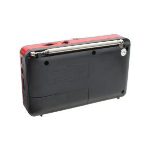 Радиоприемник H011UBT JIOC USB/microSD аккумулятор 18650, трещина корпуса