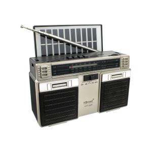 Радиоприемник KBroad KTF-2209 USB/microSD, Bluetooth, acc 18650, солнечная батарея