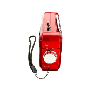 Радиоприемник KH-J03 USB/microSD аккумулятор 18650, bluetooth, красное