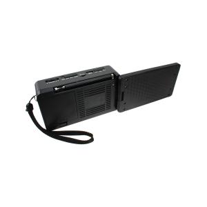 Радиоприемник M-62BT-S Meier USB/microSD, Bluetooth, фонарик, на аккумуляторе, солнечная батарея