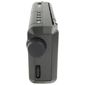 Радиоприемник M-9001BT-S Meier USB/microSD, Bluetooth, фонарик, на аккумуляторе, солнечная батарея