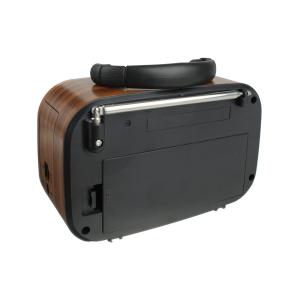 Радиоприемник NNS NS-7773BT USB/microSD, bluetooth, коричневый