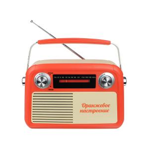 Радиоприемник РП-341 БЗРП Fresh, оранжевый