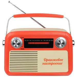 Радиоприемник РП-41 БЗРП Fresh, оранжевый