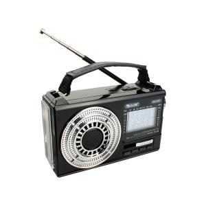 Радиоприемник RX-355 Golon, microSD, bluetooth, acc, COB боковой фонарь, black